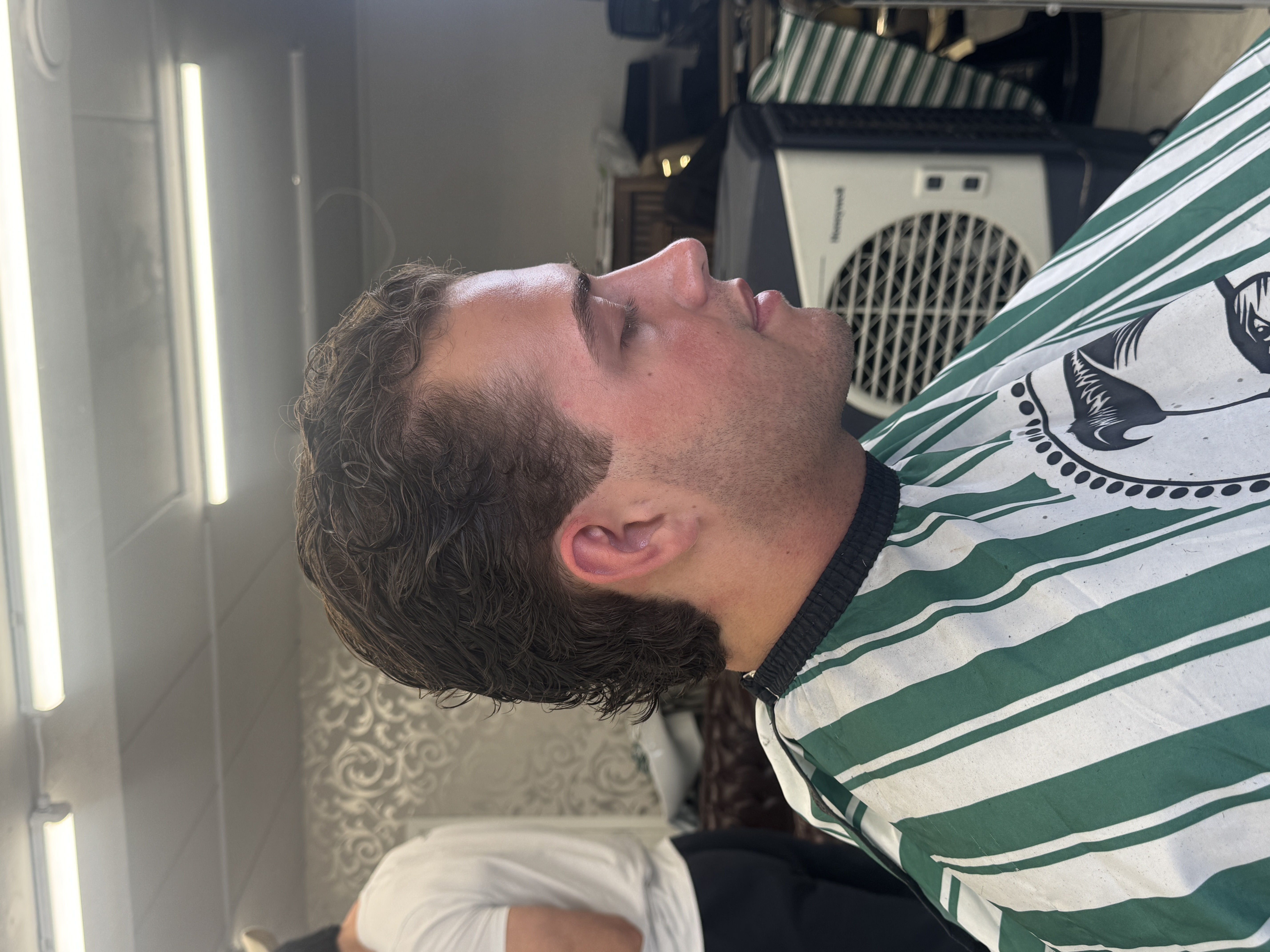 Frisørstol i salong